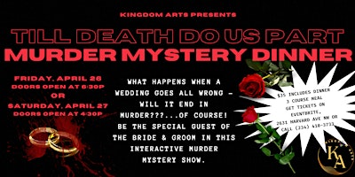 Imagen principal de Till Death Do Us Part Murder Mystery Dinner