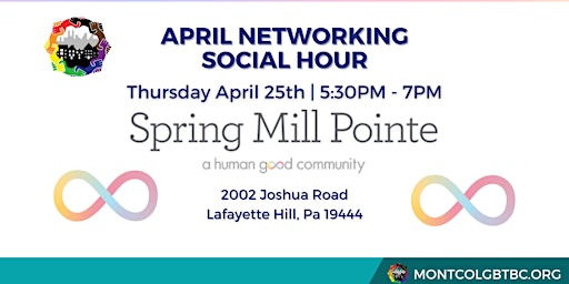 Imagem principal de April Networking Social Hour in Conshohocken