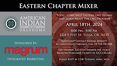 Eastern Chapter Mixer