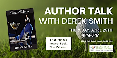 Primaire afbeelding van Author Talk with Derek Smith