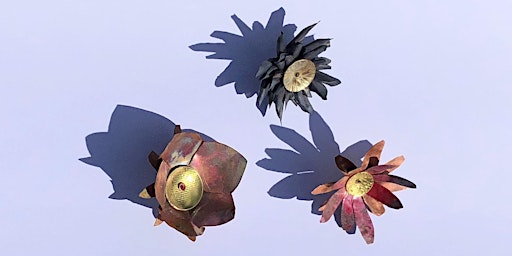 Mixed metal flower workshop primary image