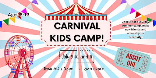 Image principale de Carnival Kids Camp 2024
