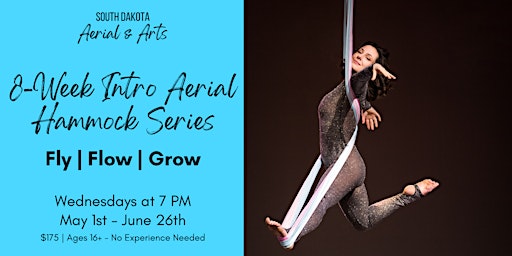 Imagem principal do evento 8-Week Intro to Aerial Hammock Series (Ages 16+) | No experience required