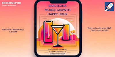 Imagen principal de Mobile Growth Happy Hour in Barcelona