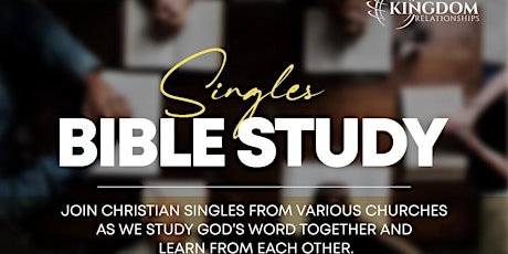 Singles' Bible Study