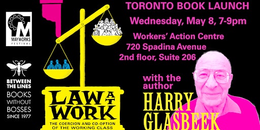 Imagem principal do evento Book Launch - Law at Work, with Harry Glasbeek