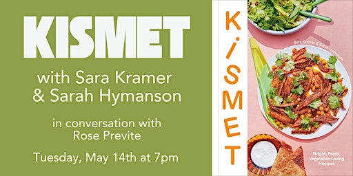 Primaire afbeelding van An Evening with Sara Kramer, Sarah Hymanson & Rose Previte for  KISMET