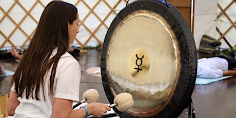 Healing Sound journey with gong, singing bowls, drum, chimes & tuning forks