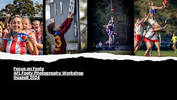 Image principale de Focus on Footy Photographic Workshop: MPJFL Edition!