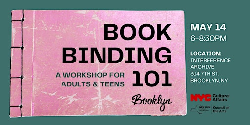 Immagine principale di Bookbinding 101: Workshop for Adults & Teens 