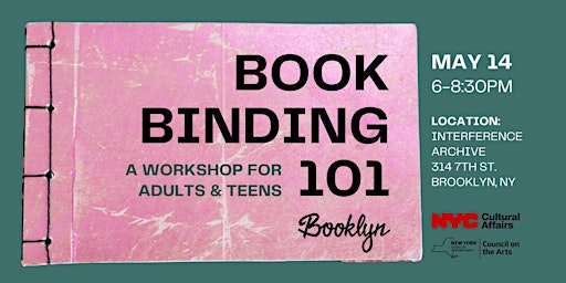 Imagem principal de Bookbinding 101: Workshop for Adults & Teens