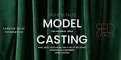 Imagem principal do evento The Runway: Model Casting #2 2024