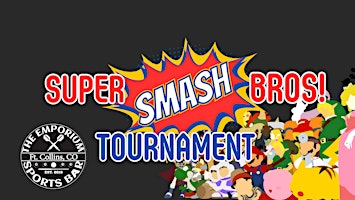 Imagem principal do evento Super Smash Bros Tournament