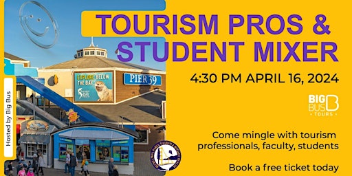 Primaire afbeelding van Tourism Professionals & Student Mixer