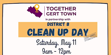 Together Gert Town in partnership w/ District B