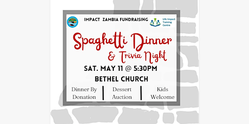 Image principale de Spaghetti Dinner & Trivia night