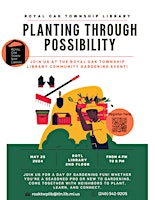 Imagem principal do evento Planting Through Possibility