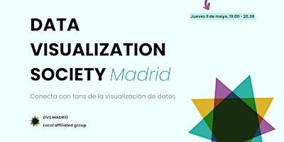 Imagem principal do evento DVS Madrid (Mayo 2024) - Graphext, Visualizados y Ksenia Orlova