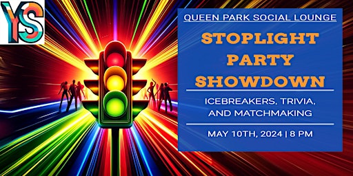 Imagem principal do evento (20s – 30s) Stoplight Party Showdown: Girls vs. Boys
