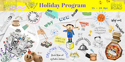 AJ Studio's Famous STEAM Holiday Program primary image