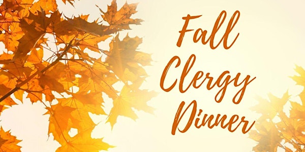 Fall Clergy Dinner (The Episcopal Diocese of Central New York)
