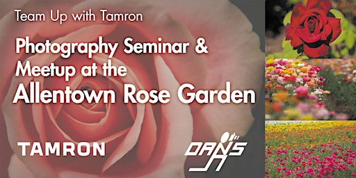 Image principale de Saturday Seminar & Meetup  at the Allentown Rose Garden