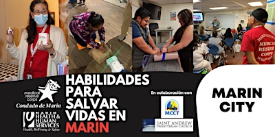 Imagen principal de Habilidades Para Salvar Vidas en Marín -  Marin City