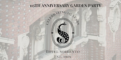 Immagine principale di 115th Anniversary Garden Party 