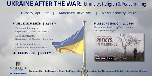 Imagen principal de Ukraine After the War:  Ethnicity, Religion and Peacemaking