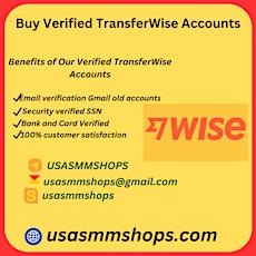 Buy Verified TransferWise Accounts