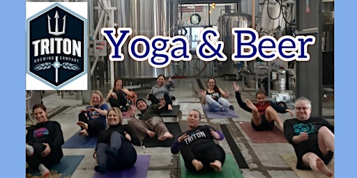 Immagine principale di Yoga & Beer at Triton Brewing Co 