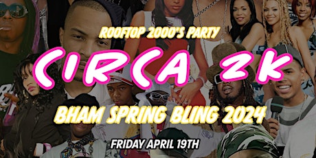 Primaire afbeelding van CIRCA 2K Rooftop 2000's Party