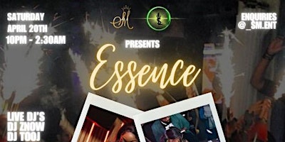 ESSENCE CLUBNIGHT - Afrobeats/HipHop/RnB/Amapiano primary image