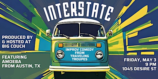 Imagem principal do evento Interstate: Improv Comedy from Traveling Troupes