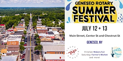 Imagem principal do evento Trade+Prosper Makers Fair at Geneseo Rotary Summer Festival