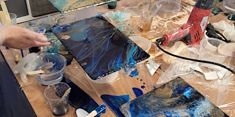 Resin art beginners workshop