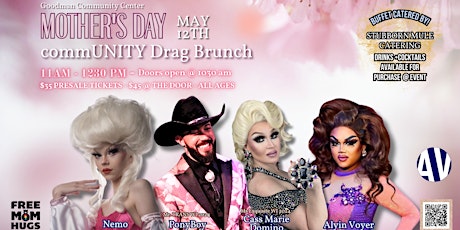 CommUNITY Drag Brunch: Mother's Day Celebration