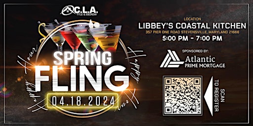 Imagem principal do evento CLA Title Happy Hour: Spring Fling