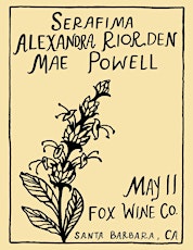 Live! Serafima, Alexandra Riorden  & Mae Powell Sat. 5/11 at 7pm