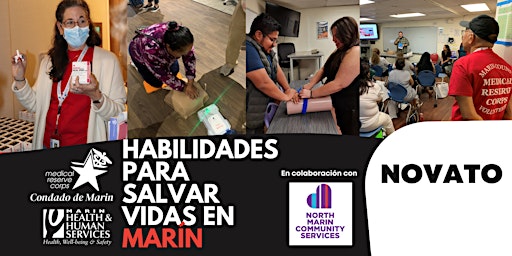 Habilidades Para Salvar Vidas en Marín -  Novato primary image