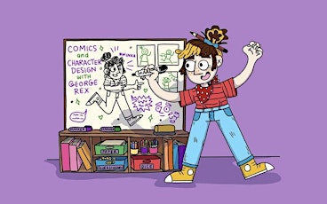 Imagem principal do evento Character and Comics Making with George Rex (Ages 13-17)