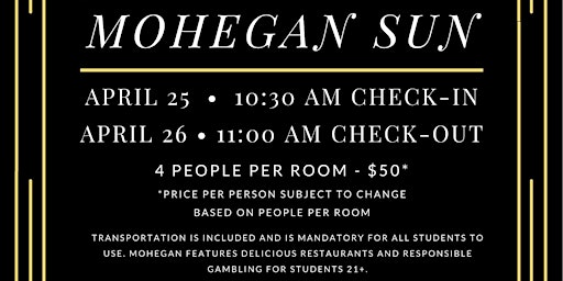 Image principale de Overnight at Mohegan Sun