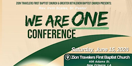 We Are One Conference