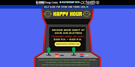 Happy Hour-Dave and Busters!