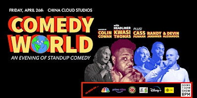 Primaire afbeelding van COMEDY WORLD :  a pro standup show