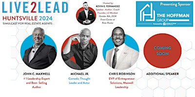 Primaire afbeelding van John Maxwell's "Live2Lead" Simulcast for Real Estate Agents Hosted by Kevin Fernandez