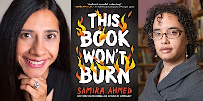 Imagem principal do evento Samira Ahmed, THIS BOOK WON'T BURN - with Shannon Gibney!