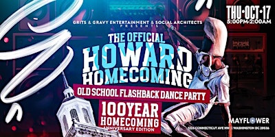 HU HOMECOMING OLD SCKOOL FLASHBACK DANCE PARTY primary image