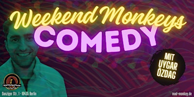 Imagen principal de Weekend Monkeys Comedy | LATE SHOW 23:00 UHR | Stand Up im Mad Monkey Room