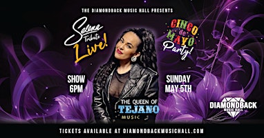 Imagem principal do evento Selena LIVE on Cinco De Mayo!